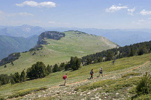 Randonnée sur les hauts plateaux du Vercors (Pays Diois) - © Noak Fonds OT Pays Diois