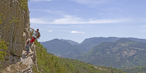 Via ferrata en pays Diois - © Noak Fonds OT Pays Diois